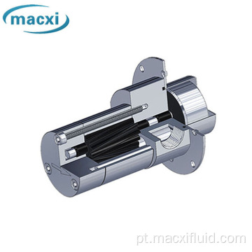 1,5 ml/rev ac 380v bomba de engrenagem magnética de combustível